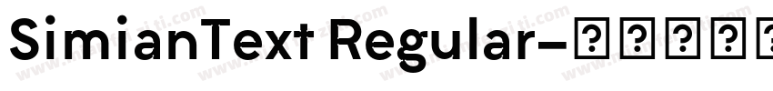SimianText Regular字体转换